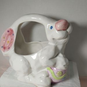 Bunny planter or basket